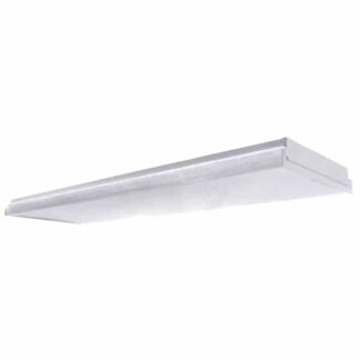 Commercial Electric WR484080LSL 4 ft. 8000 Lumens Integrated LED White Wrap Light, 4000K