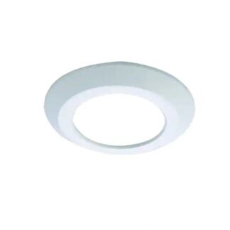 Halo SLD6TRMWH SLD 6 in. White Primed Recessed Lighting Retrofit Replaceable Trim Ring