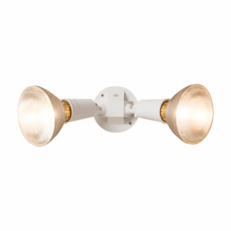 Halo PWT250PCW PWT 300-Watt 60-Degree White Outdoor Integrated LED Flood Light with Dusk to Dawn