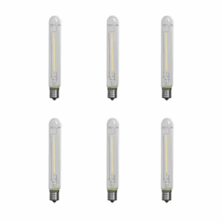 Feit Electric BP20T61/2/LED/HDRP/6 20-Watt Equivalent Bright White (3000K) T 6 1/2 Intermediate E17 Base Appliance LED Light Bulb (6-Pack)