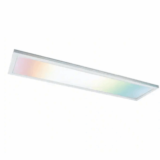 Commercial Electric FP1X4RGBWWHAGHD 1 ft. x 4 ft. Smart Color Selectable RGBW CCT Integrated LED White Flat Panel Ceiling Flush Mount Powered by Hubspace($20.00 SHIPPING)
