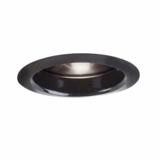 Halo 30SBAT 6 in. Black Recessed Ceiling Light Baffle Air-Tite Super Trim