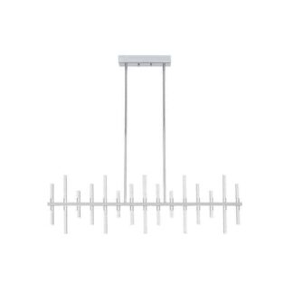 Alsy 22171-001 30-Watt Integrated LED Chrome Island Pendant
