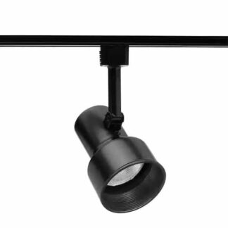 Juno R511 BLB BL Trac-Lites Black Step-Cylinder Light with Baffle