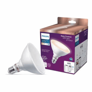 Philips 562470 120-Watt Equivalent PAR38 LED Smart Wi-Fi Tunable White Light Bulb powered by WiZ with Bluetooth (1-Pack)