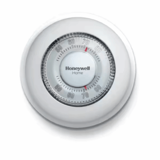 Honeywell Home CT87K Round Non-Programmable Thermostat with 1H Single Stage Heating