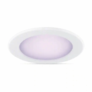 Philips 562314 5 in. /6 in. Integrated LED Color and Tunable White 85W Equivalent Dimmable Smart Wi Fi Wiz Remodel Recessed Light Kit