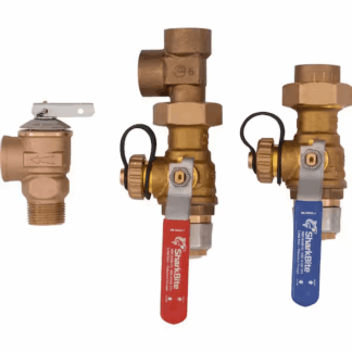 SharkBite 25374 3/4 in. Tankless Water Heater Valves Installation Kit