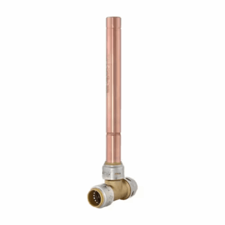 SharkBite UR22632 Max 3/4 in. Push-to-Connect Brass Residential Water Hammer Arrestor Tee