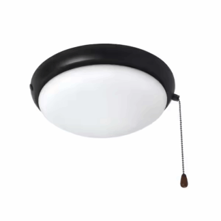 Hampton Bay 91602 2-Light Oil Rubbed Bronze Ceiling Fan Moon LED Light Kit