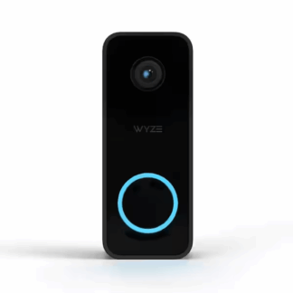 Wyze WVDWDV2 Wired Video Doorbell v2, 2K HD Video with Head-to-Toe view, 2-way Audio, Night Vision, Voice Assistants