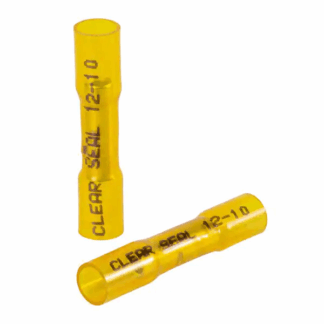 ILSCO 37430-EC 12-10 AWG Clear Seal Heat-Shrink Butt Splice Terminal (25-Pack)