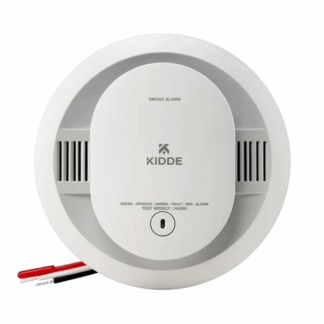 Kidde 21032827 4-Pack Hardwired Interconnected Smoke Detector with Photoelectric Sensor