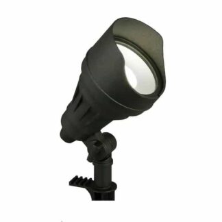 Hampton Bay IWH1501LL-7 17-Watt Millennium Black Adjustable Light Color Outdoor Integrated LED Landscape Flood Light