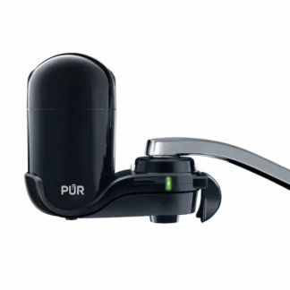 PUR FM2100B PLUS Faucet Mount Filtration System, Black