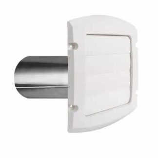 Everbilt BLH6WHD 6 in. Louvered Exhaust Hood in White