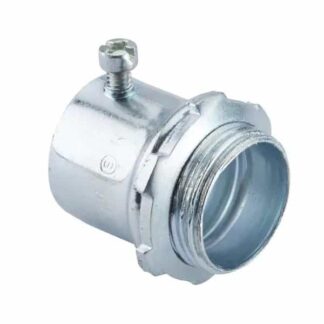 Halex 62711B 1 in. Electrical Metallic Tube Set-Screw Connectors (20-Pack)