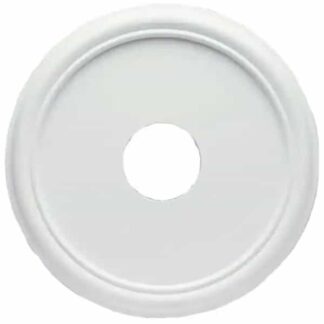Hampton Bay 82275 16 in. White Smooth Ceiling Medallion