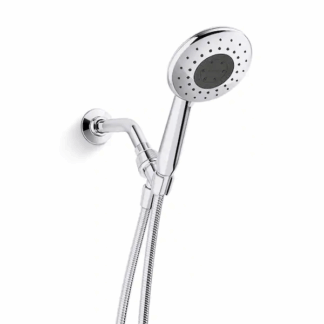 KOHLER K-R24611-G-CP Daisyfield 6-Spray Wall Mount Handheld Shower Head 1.8 GPM in Polished Chrome
