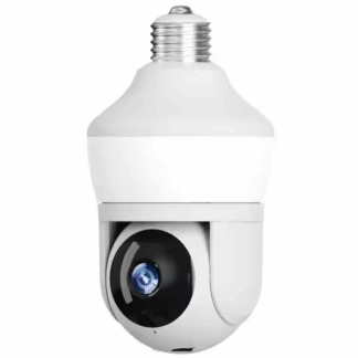 SIGHT BULB 5331434 Motion Detecting 360-Degree Indoor/Outdoor Wi-Fi Home Security Camera with Light