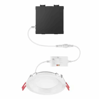 Commercial Electric 92292 4 in. LED Inteagrated Baffle Recessed Kit - Elite