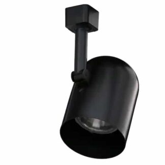 Juno R500 BL Trac-Lites Black Round-Back Cylinder Light