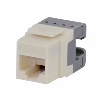 Commercial Electric 5016-WH-25 Cat-6 Jack in White (25-Pack)