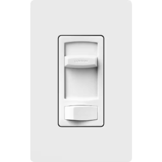 Lutron CTCL-153PDH-WH Skylark Contour LED+ Dimmer Switch for LED and Incandescent Bulbs, 150-Watt/Single-Pole or 3-Way, White