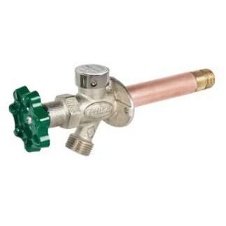 Prier Products C-144D08 1/2 in. x 8 in. Brass MPT x SWT Heavy Duty Frost Free Anti-Siphon Outdoor Faucet Hydrant