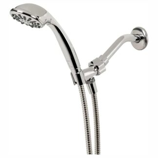 Glacier Bay 1002 846 178 1-Spray 3.3 in. Single Wall Mount Handheld Shower Head in Chrome