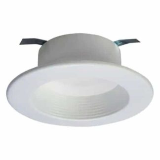 Halo RL4069BLE40AWHR RL 4 in. White Bluetooth Smart Integrated LED Recessed Ceiling Light Trim, Tunable CCT (2700K-5000k)