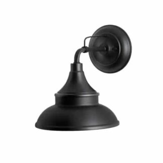 Hampton Bay EW10139BK Black Outdoor Barn Light Wall Mount Sconce