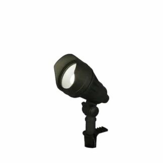 Hampton Bay IWH1501L-3 9.8-Watt Millennium Black Adjustable Light Color Outdoor Integrated LED Landscape Flood Light