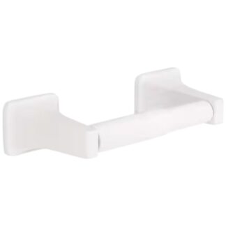 Franklin Brass D2408W Futura Wall Mount Spring Loaded Toilet Paper Holder Bath Hardware Accessory in White