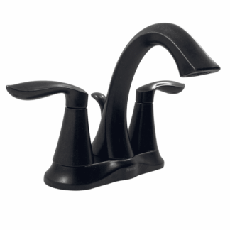 6410ORB Double-Handle High-Arc Bathroom Faucet in Oil-Rubbed Bronze