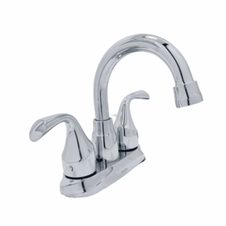 84115 4 in. Centerset Double-Handle Bathroom Faucet in Chrome