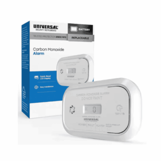 Universal Security Instruments USI/CO/REP AA Battery Powered Carbon Monoxide Detector with Digital Display