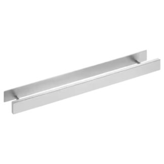 AC-4JJ-S Bathroom 16 in. Wall Mount No Drill Adhesive Towel Bar in Brushed Steel