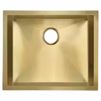 Swiss Madison SM-KU707G Tourner Gold Stainless Steel 21 in. Single Bowl Undermount Kitchen Sink