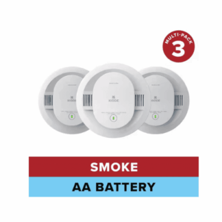 Kidde 21031448 Battery Powered Smoke Detector with Photoelectric Sensor (3-Pack) 21031448