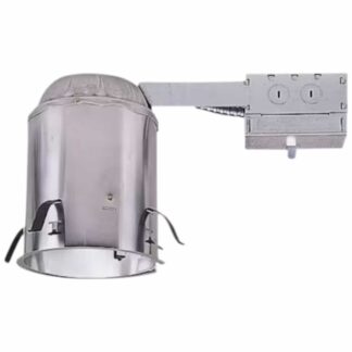 HALO H550RICAT H550 5 in. Aluminum LED Recessed Lighting Housing for Remodel Ceiling, T24 Compliant, Insulation Contact, Air-Tite