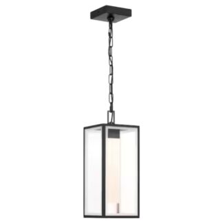 Easylite 46510-HBT 1-Light Black LED Outdoor Pendant Light