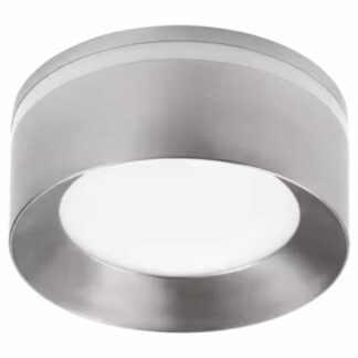 Commercial Electric 92065 Flexinstall LED 6 in. Brushed Nickel Dual Band Recessed Ceiling Light for Home with 5CCT + DuoBright Dimming