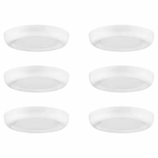 Commercial Electric C01167801A 6-Pack 6 in. LED Surface Mount Downlight Flush Mount Disk Light Fixture, 1000 Lumens, 5000K Daylight, 10-Watt