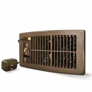 Suncourt HC500-B Flush Fit Smart Register Booster Fan - Brown