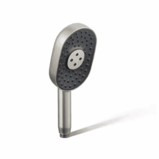 KOHLER 26284-BN Statement 3-Spray Patterns with 2.5 GPM 3.63 in. Wall Mount Handheld Shower Head in Vibrant Brushed Nickel