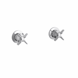 KOHLER K-T7744-3-CP Triton 2-Handle Valve Handle Trim Kit in Polished Chrome (Valve Not Included)