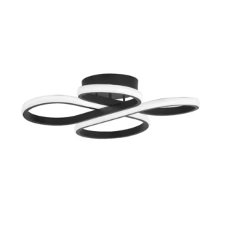 Aiwen MC002-BL 20.47 in. 1-Light Modern Linear Integrated LED Flush Mount Ceiling Lighting Fixtures