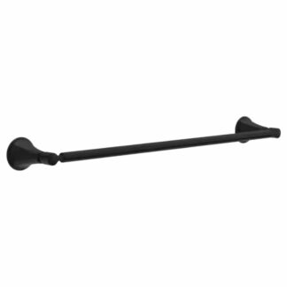 Delta LNA18-MB Lorna 18 in. Wall Mounted Towel Bar Bath Hardware Accessory in Matte Black