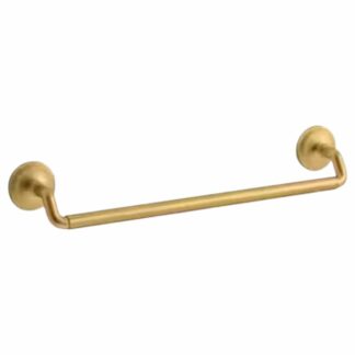 KOHLER R34486-2MB Paces 18 in. Wall Mounted Towel Bar in Vibrant Brushed Moderne Brass